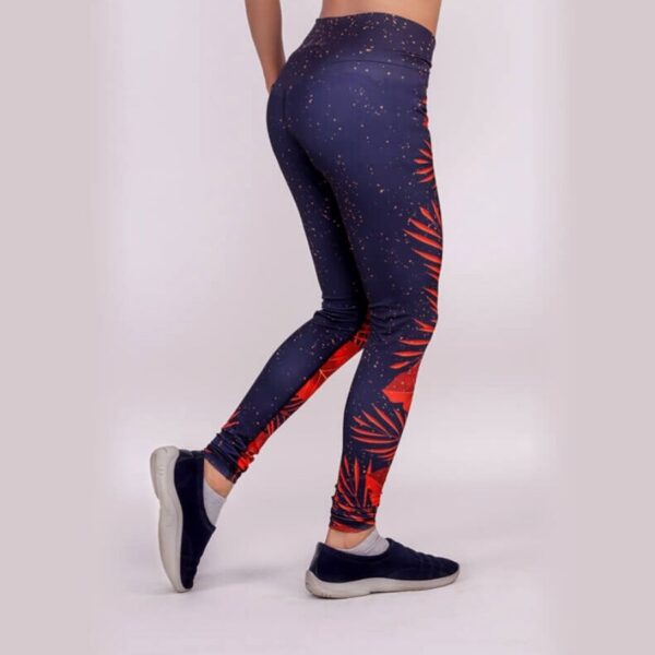 Fire Leaflet Leggings