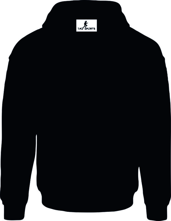 Black-plain-hoodie
